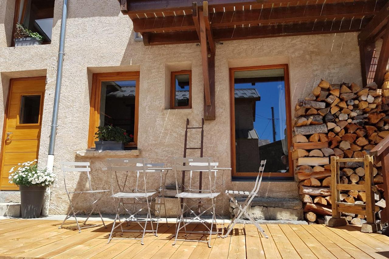 Chez Papy - Grand Appart Entirely Renovated Ventelon La Grave La Meije Exterior foto
